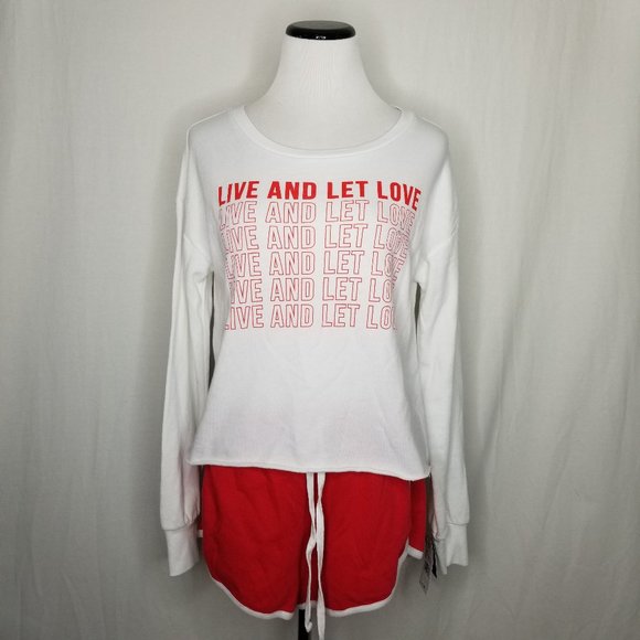 Grayson Threads Live & Let Love Lounge Pajama Set - Picture 3 of 6